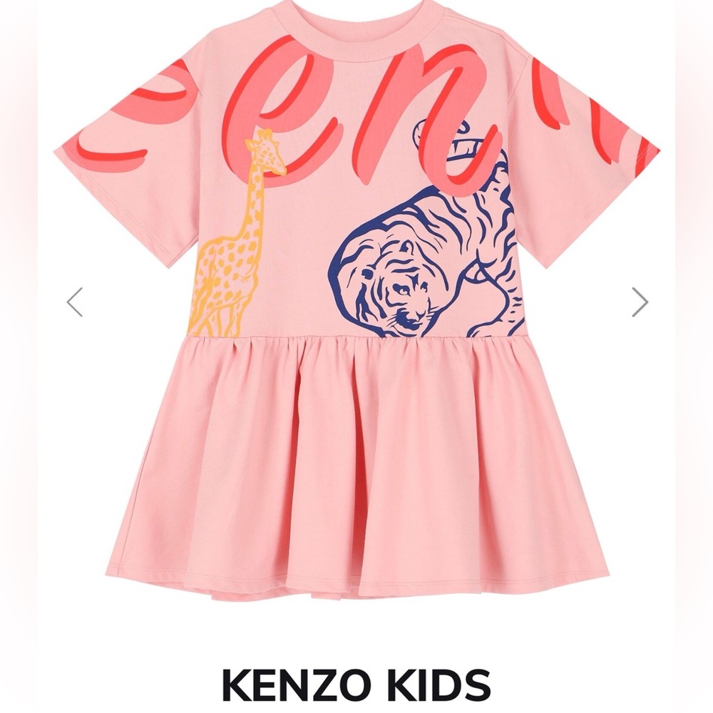 Kenzo Kids Vibrant Pink and Orange Sweatshirt